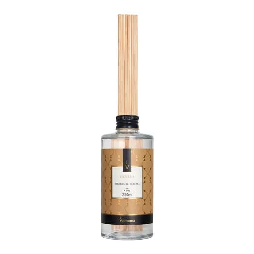 Refil Difusor de Varetas Vanilla Via Aroma - 250ml