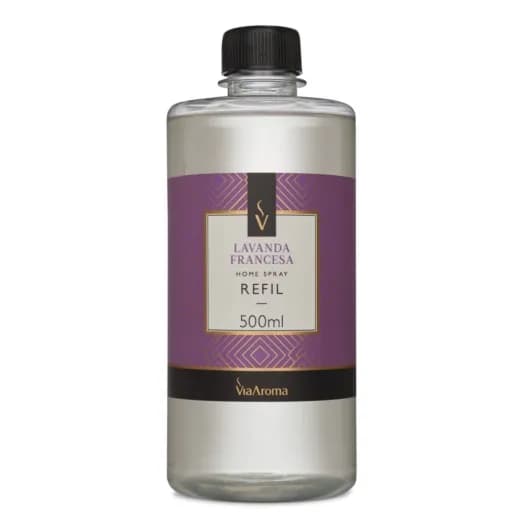 Refil Home Spray Lavanda Francesa Via Aroma - 500ml