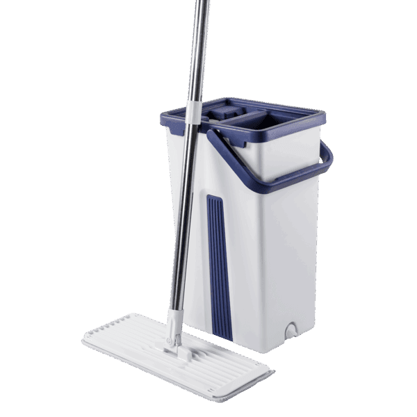 Flat mop (balde 9l c/espremedor, e 1 refil de microfibra) – Nobre