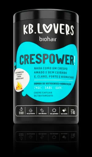 KBLOVERS MASCARA CAPILAR CRESPOWER BIOHAIR — biohair kblovers mascara capilar crespower