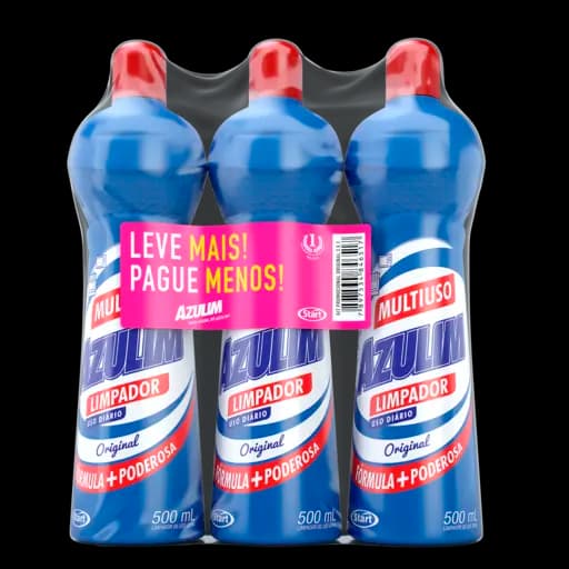Kit Multiuso Azulim Original — original 8x3x500ml