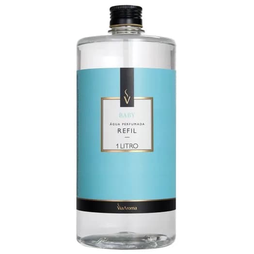 Refil Água Perfumada Baby Via Aroma - 1l