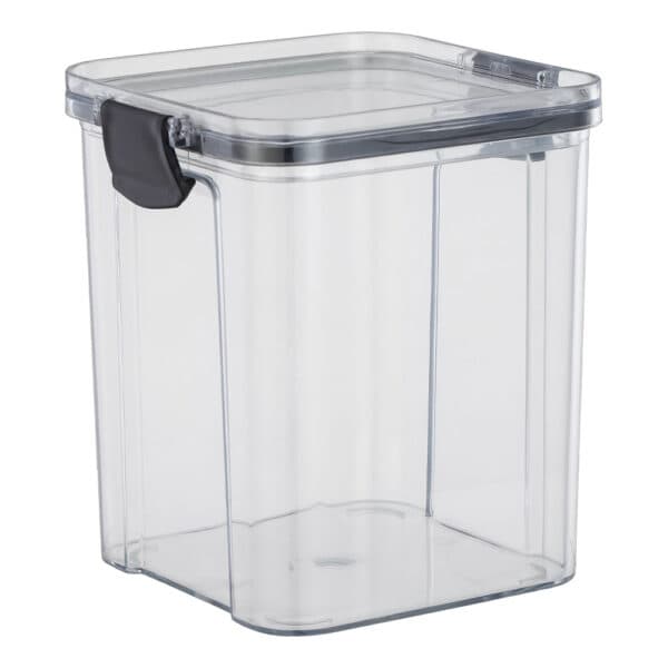 Pote hermético quadrado 900ml tampa c/ trava – Mood