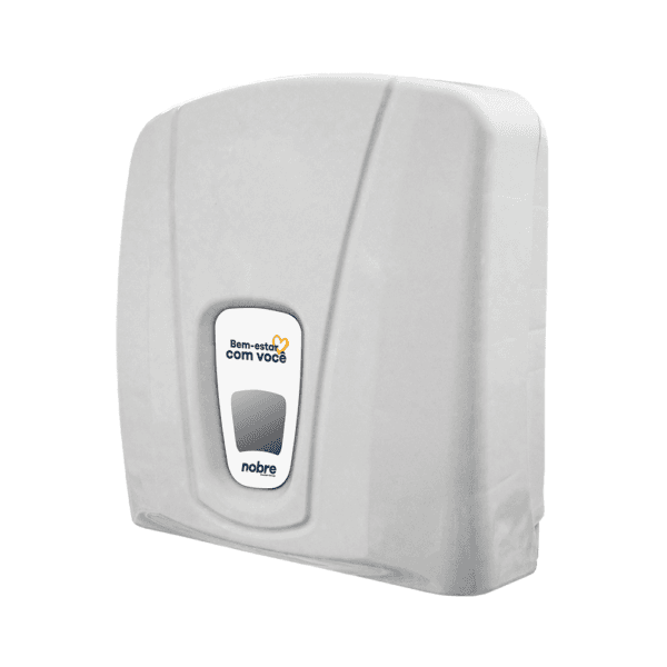 Dispenser p/ Papel Toalha Interfolhas – Branco – Linha City – Nobre