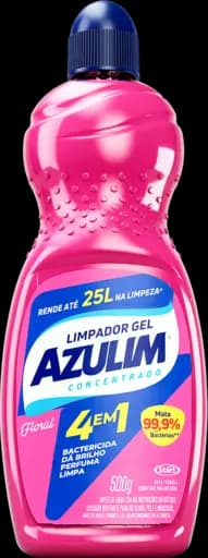 Limpador Gel Azulim Concentrado Floral — floral 500g