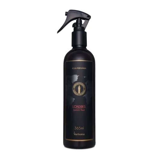 Água Perfumada Londres Jasmim Real Linha Mundo Via Aroma - 365ml