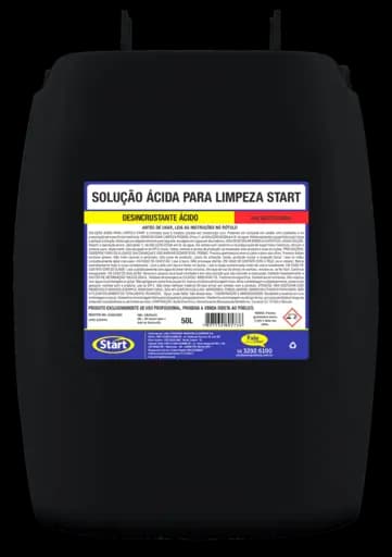 Solução Ácida Limpeza Pesada — sol acida start 50l limpeza pesada