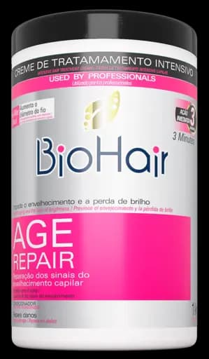 MASCARA CONDICIONADOR AGE REPAIR BIOHAIR — biohair mascara condicionador age repair