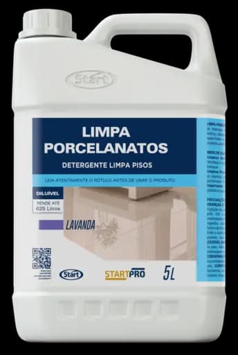 LIMPA PORCELANATO STARTPRO LAVANDA — 4x5l lavanda