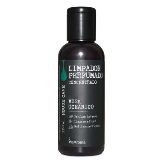 Limpador Perfumado Concentrado Musk Oceânico Via Aroma - 120ml