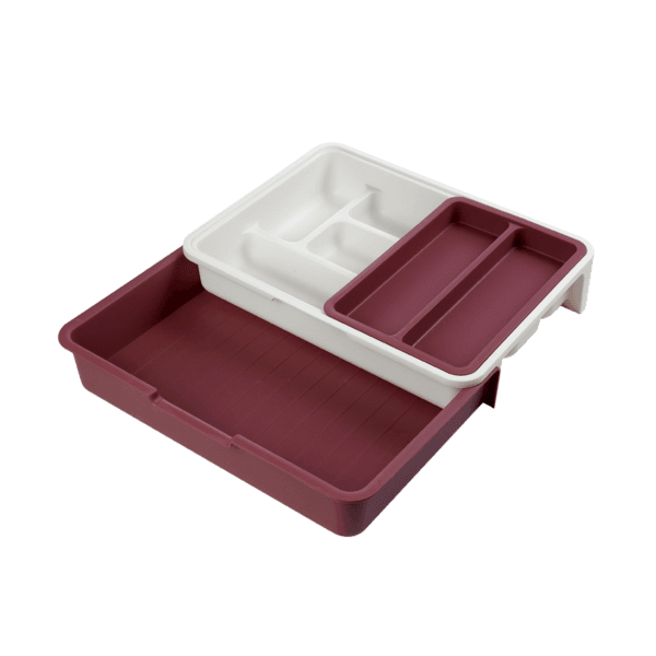 Organizador para talheres plastico duplo retratil – Global