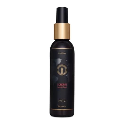 Home Spray Londres Jasmim Real Linha Mundo Via Aroma - 150ml