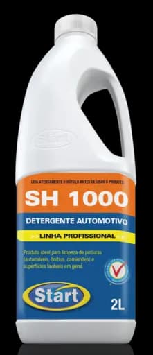 DETERGENTE AUTOMOTIVO SH 1000 — sh 1000 detergente automotivo 6x2l 110 – Start Química