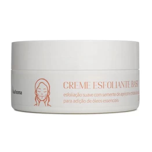 Creme Esfoliante Base Linha Basic Via Aroma - 150g