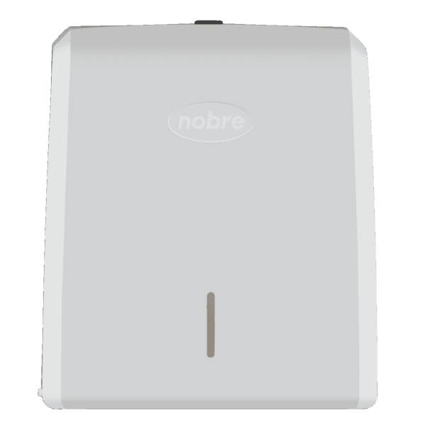 Dispenser p/toalha 1/3D. cinza/branco New Classic – Nobre
