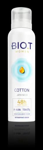 Antitranspirante Aerossol Women Cotton — antitranspirante aerossol biot women cotton – Start Química