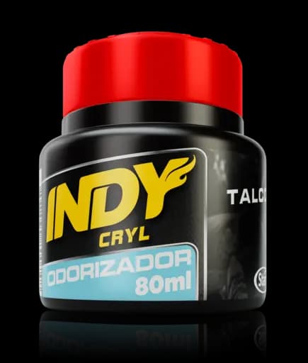 ODORIZADOR GEL INDY TALCO NOVO CRYL — indy odorizador talco 6x80ml