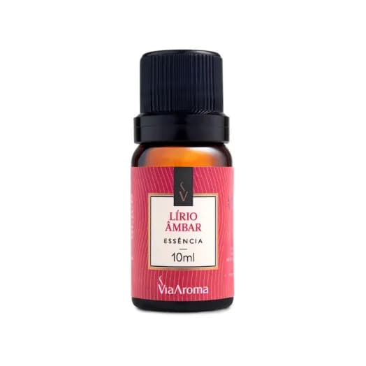 Essência Lírio Âmbar Via Aroma - 10 ml