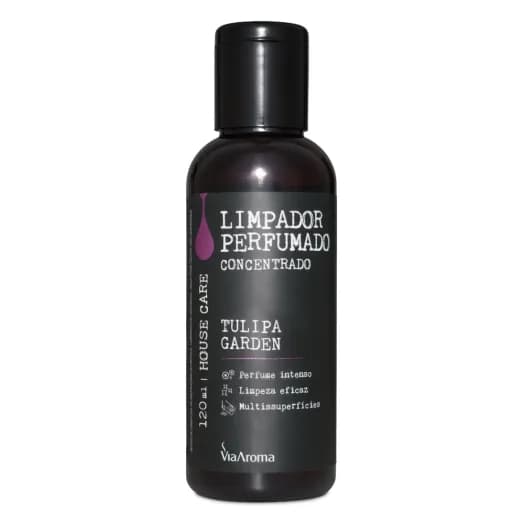 Limpador Perfumado Concentrado Tulipa Garden Via Aroma - 120ml