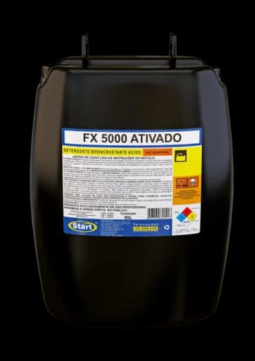 REMOVEDOR DE INCRUSTAÇÕES FX 5000 ATIVADO — fx 5000 ativado 50l 1100 – Indy Pro