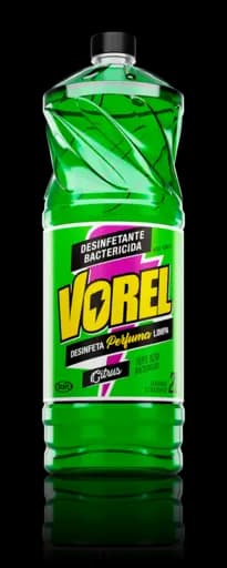 Desinfetante Vorel — desinf vorel 6x2l citrus
