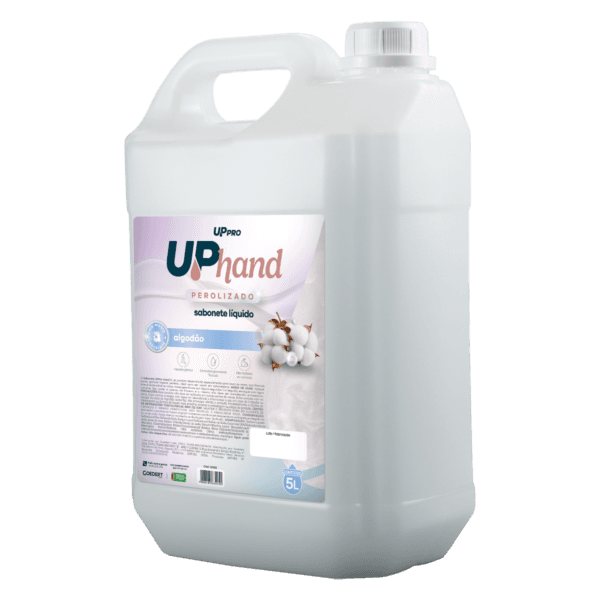 Sabonete liquido perolado 5l (branco) Algodão – Nobre Hand