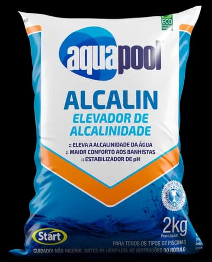 Alcalin Elevador De Alcalinidade Granulado Aquapool — 2kg