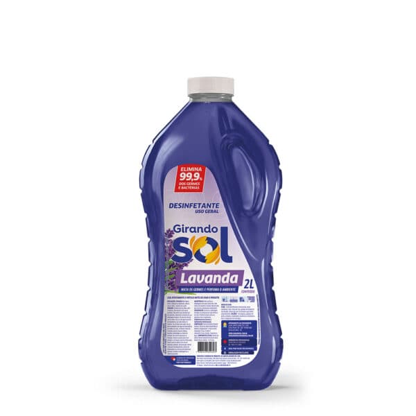 Desinfetante Tradicional – Lavanda – 2L – Girando Sol