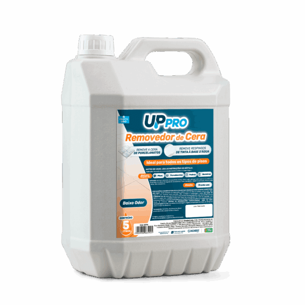 Removedor de ceras 5l. (remove ceras/impermeab./limpeza geral) – UPPRO – Nobre
