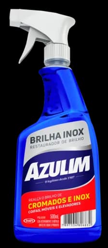 Brilha Inox Azulim Spray — spray 500ml
