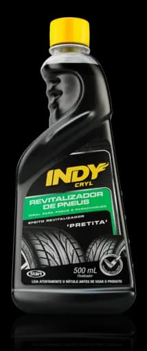 REVITALIZADOR DE PNEUS PRETITA INDY CRYL — indy revitalizador pneus 12x500ml pretita