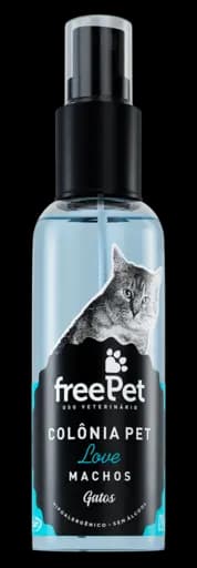 Côlonia Pet Para Gatos Free Pet Love — love 120ml