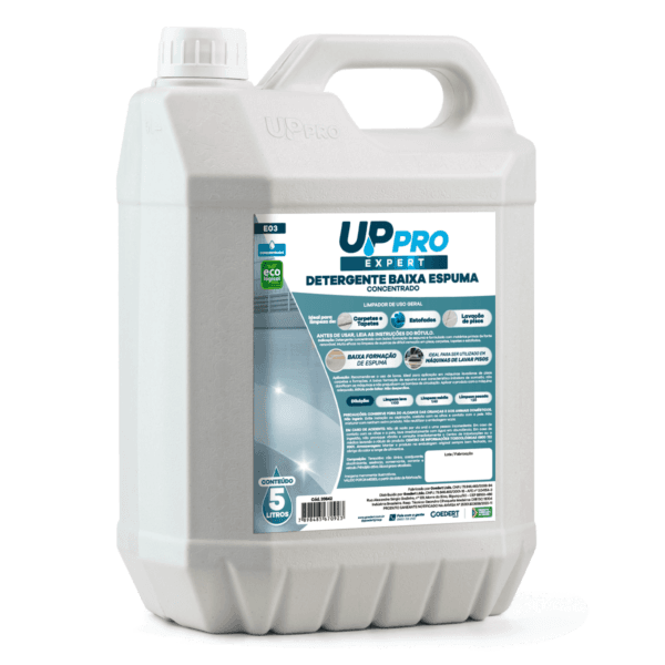 Detergente baixa espuma 5L (concentrado) Expert – UPPRO