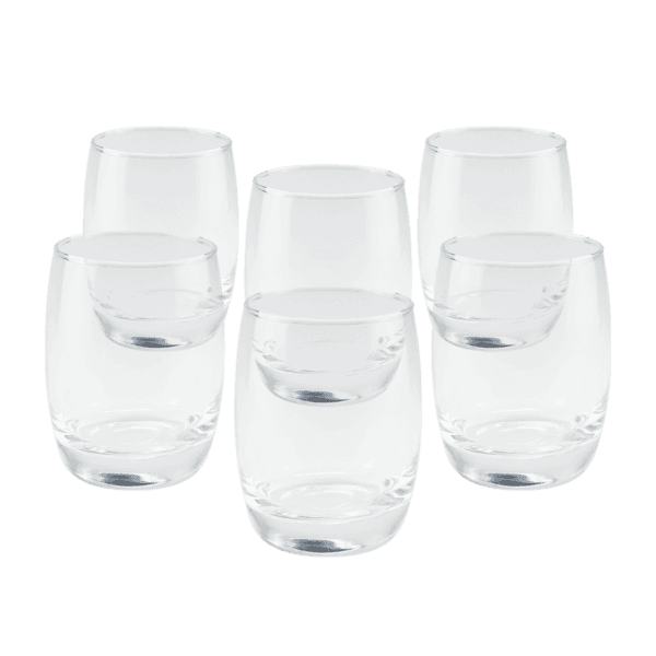 Conjunto c/ 6 copos de vidro 385ml – Global