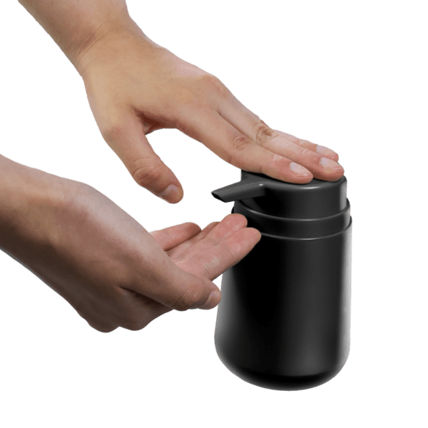 Conjunto p/ banheiro c/2pçs preto Acqua – Mood