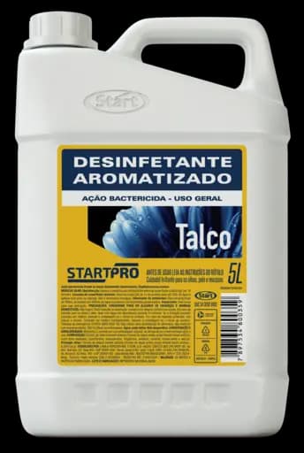 DESINFETANTE AROMATIZADO STARTPRO TALCO — desinf aromatizado talco 4x5l – Start PRO