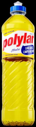 Lava Louças Polylar Neutro — neutro 24x500ml