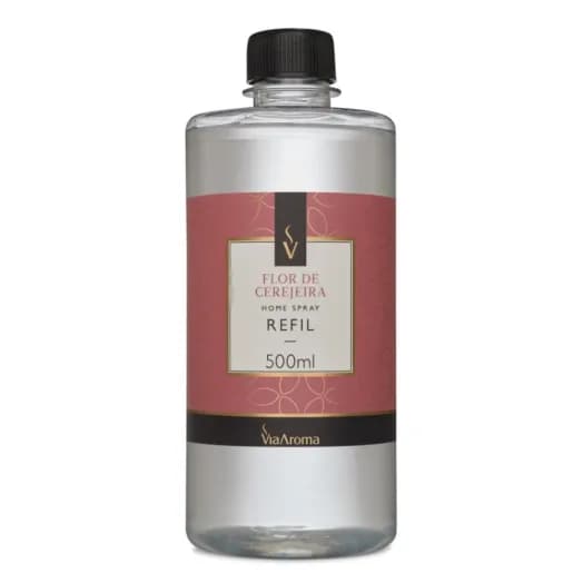 Refil Home Spray Flor de Cerejeira Via Aroma - 500ml