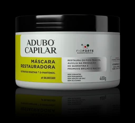 ADUBO CAPILAR RESTAURADOR BIOHAIR — biohair adubo capilar mascara cond restauradora