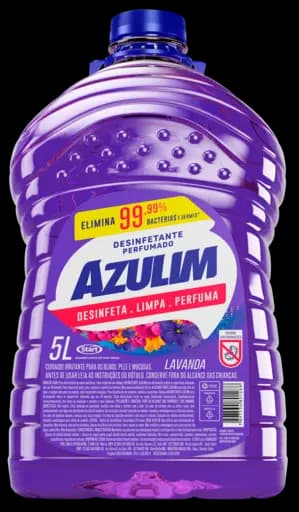 Desinfetante Perfumado Azulim Lavanda — lavanda 5l