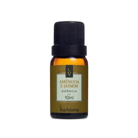 Essência Amêndoa e Jasmim Via Aroma - 10ml