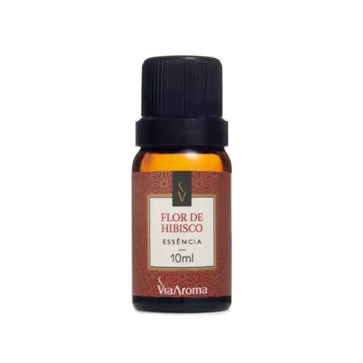 Essência Flor de Hibisco Via Aroma - 10ml