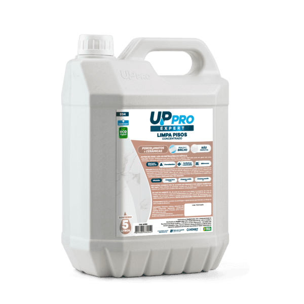 Up Limpa Pisos – 5L (Ideal para porcelanato) UP Pro – Nobre – UPPRO
