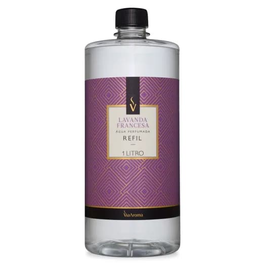 Refil Água Perfumada Lavanda Francesa Via Aroma - 1l