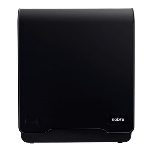 Dispenser autocortante p/ toalha bobina mecânico Preto Brave – Nobre