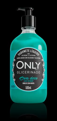 SABONETE LÍQUIDO ONLY — erva doce com hortela
