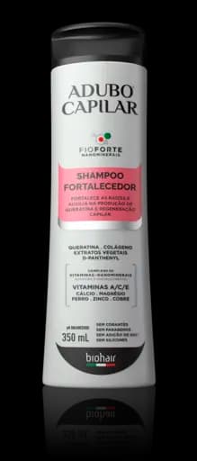 ADUBO CAPILAR SHAMPOO FORTALECEDOR BIOAHIR — biohair adubo capilar shampoo fortalecedor