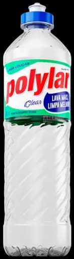 Lava Louças Polylar Clear — clear 24x500ml