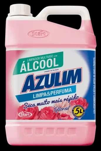 Limpador Multiuso Azulim Com Álcool Perfumado Floral — floral 5l