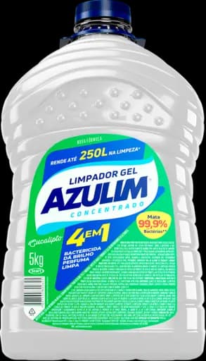Limpador Gel Azulim Concentrado Eucalipto — eucalipto 5kg